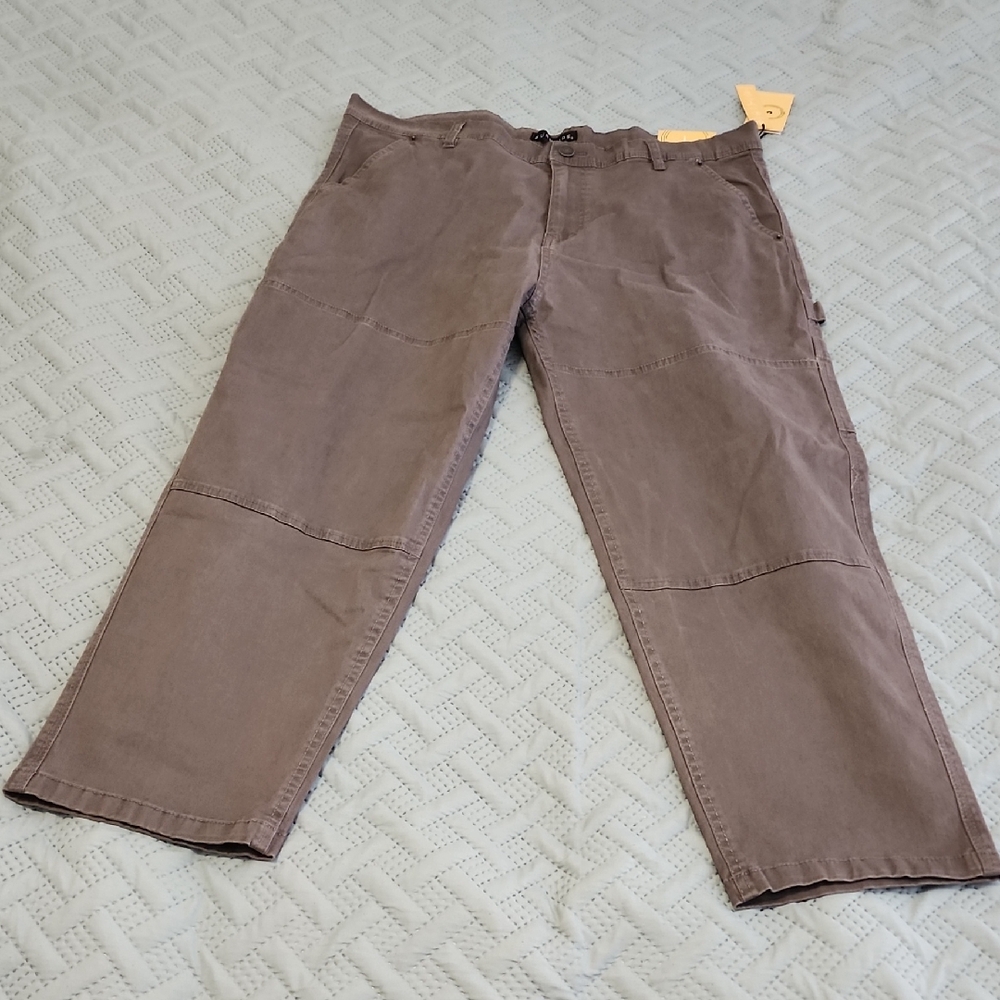 Burnside Men's Cargo Pants in Charcoal